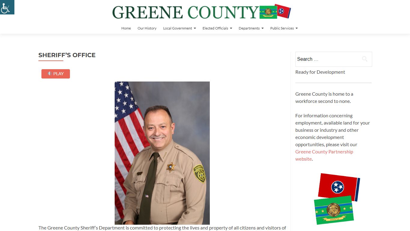 SHERIFF’S OFFICE – Greene County